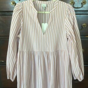 A New Day Purple Striped Dress